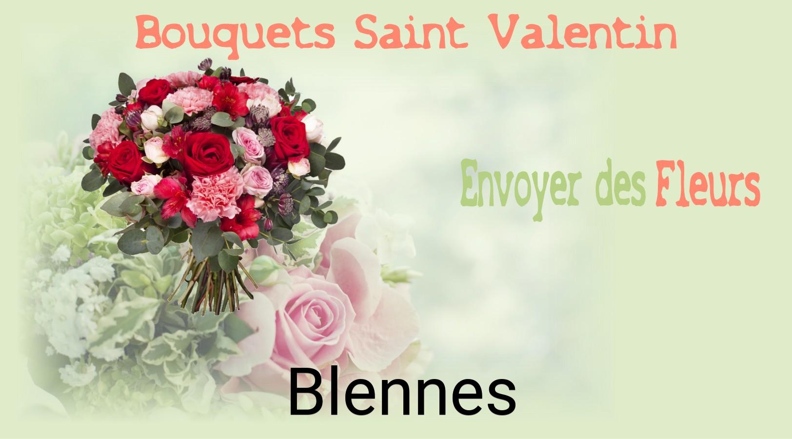 Roses de Saint-Valentin livrées à Blennes